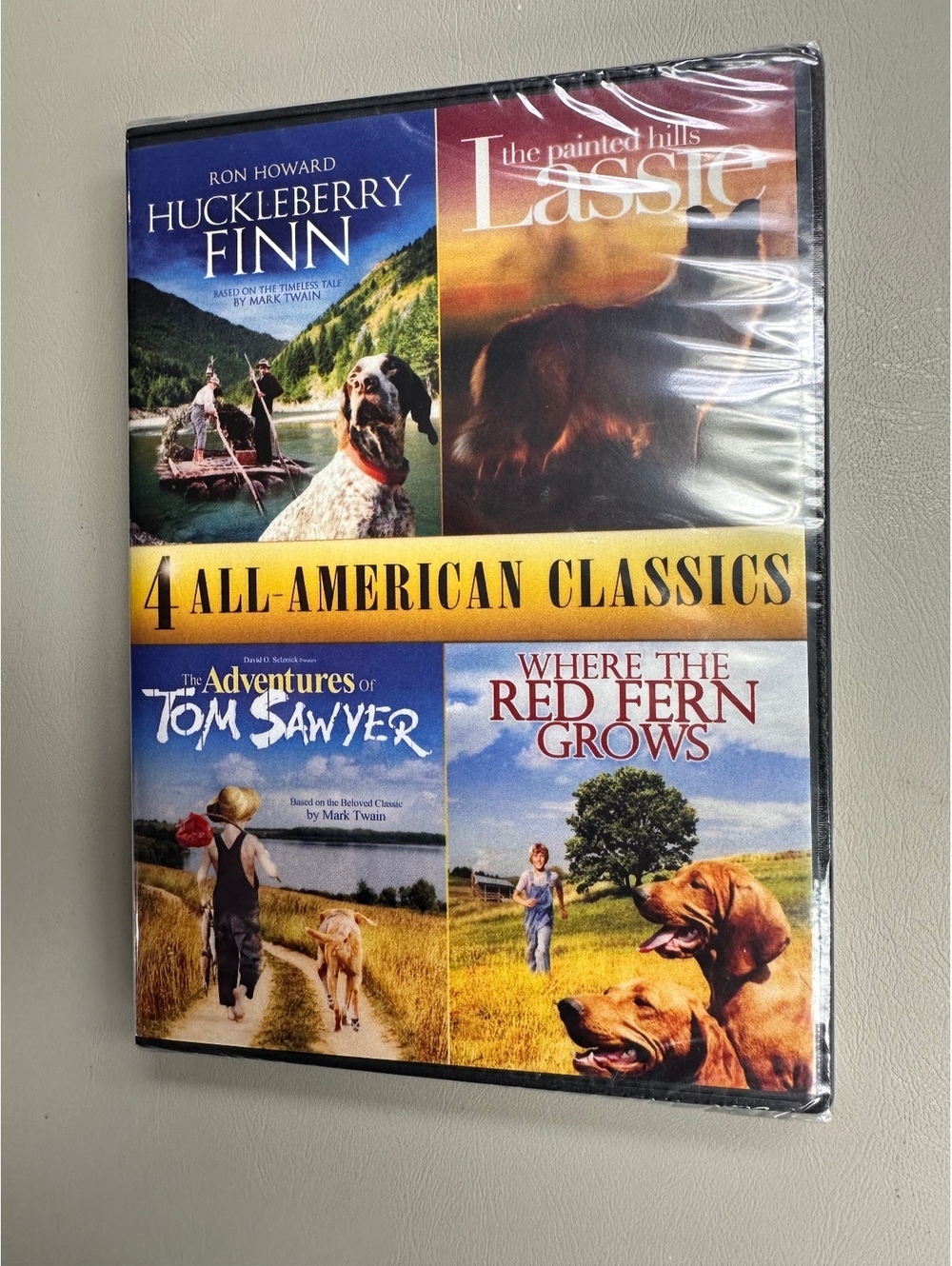4 All-American Classics DVD Set sealed